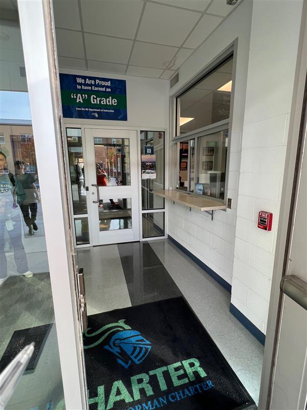 Secured HS vestibule